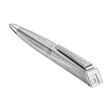 Guy Laroche Andrea Gents Stainless Steel Silver Textred Pen