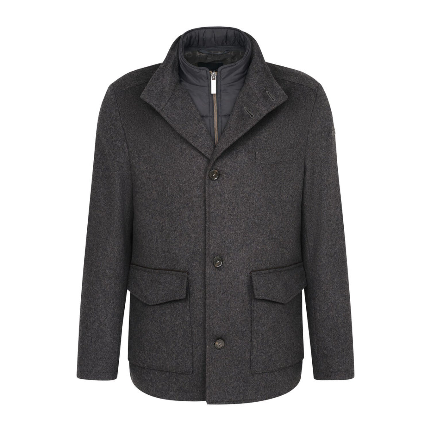 Bugatti Men's Regular Fit Dark Grey Jacket | All Clothing | Coats & Jackets | GCC | Men | Mens | Mens Fashion Bugatti Men's Regular Fit Dark Grey Jacket | All Clothing | Coats & Jackets | GCC | Men | Mens | Mens Fashion