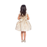 David Charles Kids Girl's Gold Dress