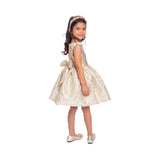 David Charles Kids Girl's Gold Dress