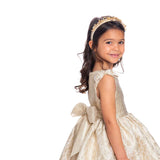 David Charles Kids Girl's Gold Dress