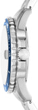 Fossil Blue Dive Gents Blue Dial Stainless Steel Watch