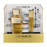 Marco Serussi Women's The Lady Eau de Parfum  90ml & 20ml Coffee