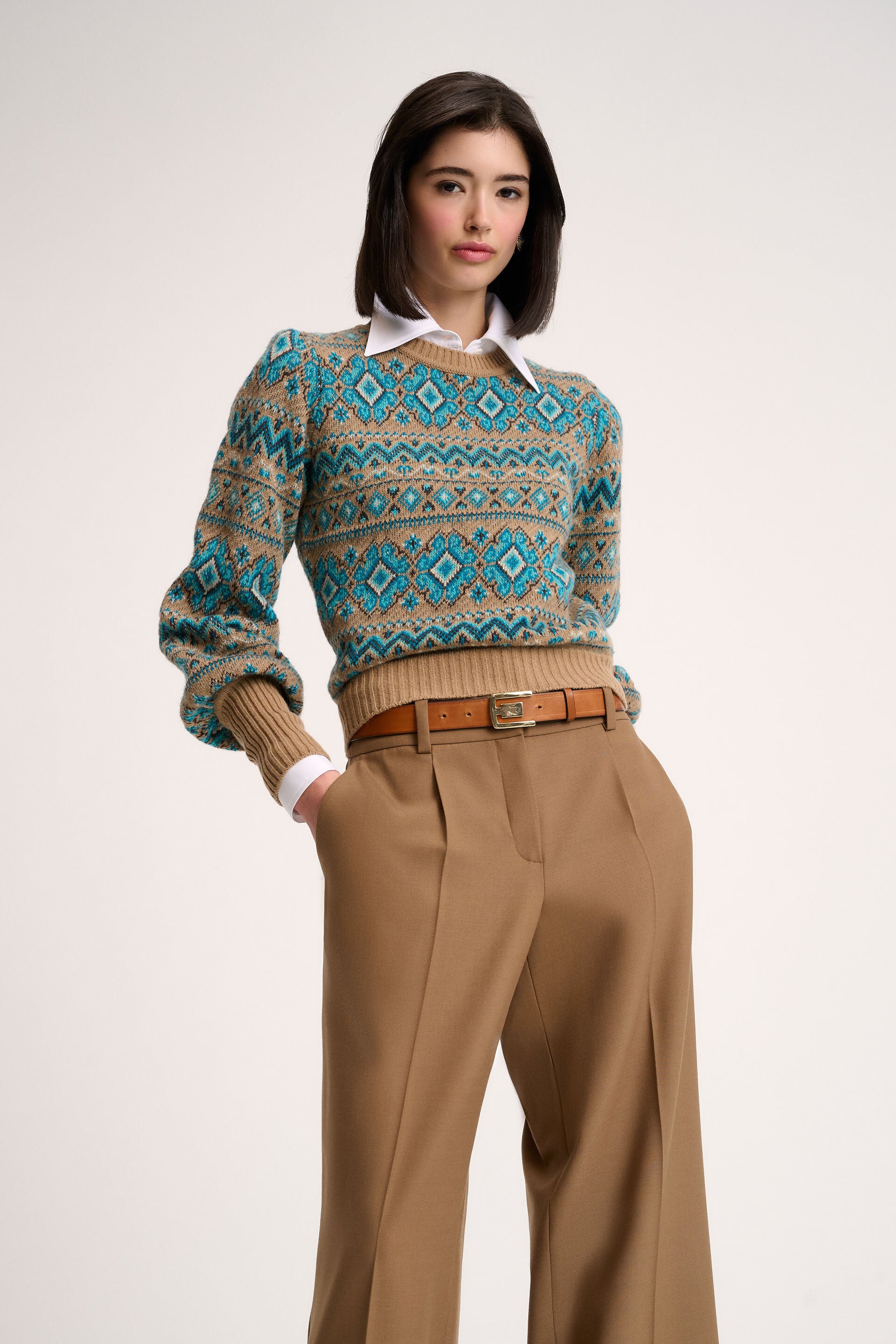 Luisa Spagnoli Correttore Jacquard pullover | GCC | Pullover | Women | Women All Clothing | Womens | Womens Fashion Luisa Spagnoli Correttore Jacquard pullover | GCC | Pullover | Women | Women All Clothing | Womens | Womens Fashion