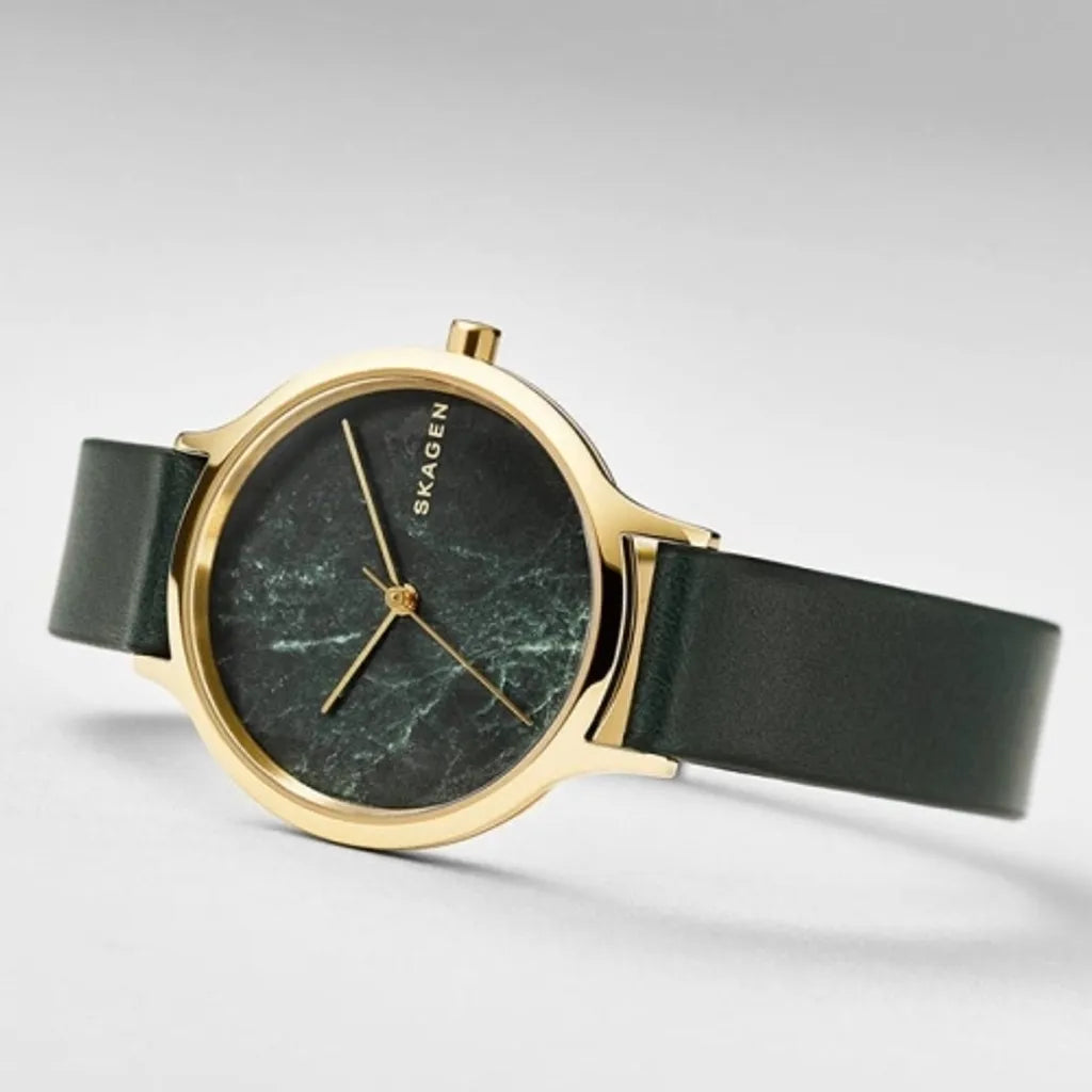 Skagen Anita Ladies Quartz Green Dial Green Leather Watch | Fashion Watches | GCC | Watch | Watches | Women | Womens | Womens Watches Skagen Anita Ladies Quartz Green Dial Green Leather Watch | Fashion Watches | GCC | Watch | Watches | Women | Womens | Womens Watches