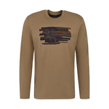 Bugatti Men's Printed Long Sleeve T-shirt
