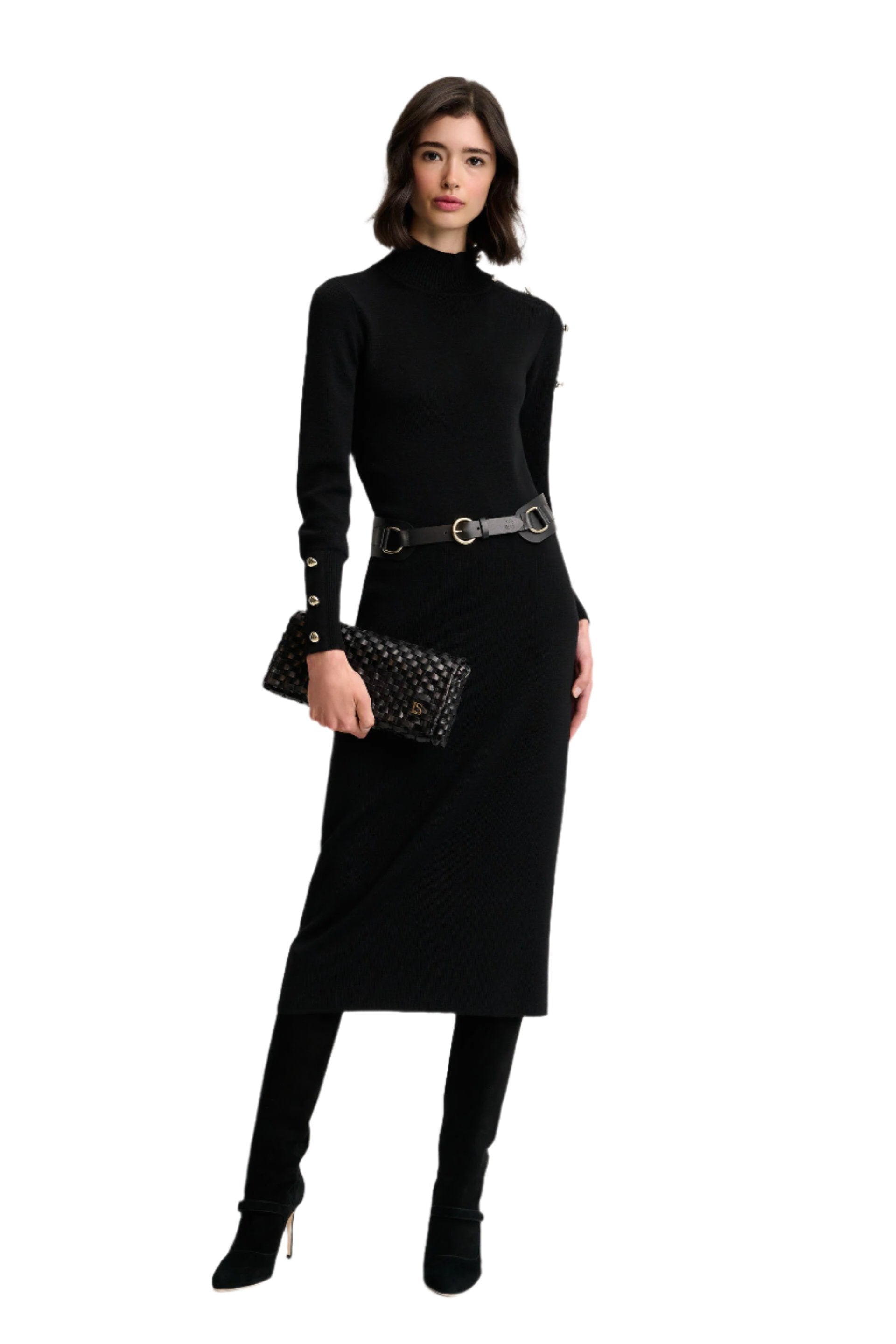 Luisa Spagnoli Mentolato Ladies Dress with Decorative Buttons | Dress | Dresses | GCC | Women | Women All Clothing | Women All Clothing Dresses | Womens | Womens Fashion Luisa Spagnoli Mentolato Ladies Dress with Decorative Buttons | Dress | Dresses | GCC | Women | Women All Clothing | Women All Clothing Dresses | Womens | Womens Fashion