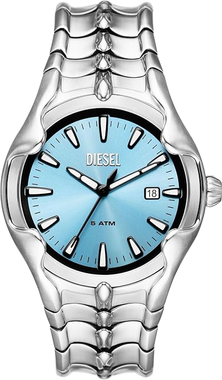 Diesel Vert Gents Luminous Blue Dial Stainless Steel Watch | Fashion Watches | GCC | Men | Mens | Mens Watches | Watch | Watches Diesel Vert Gents Luminous Blue Dial Stainless Steel Watch | Fashion Watches | GCC | Men | Mens | Mens Watches | Watch | Watches