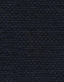 Navy blue sweater fabric with a textured, nubbly knit.