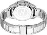 Just Cavalli Young Blue Gents Chronograph Blue Dial Stainless Steel Watch