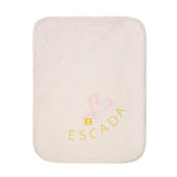 Escada Kids New Born Girl's White Blanket