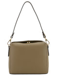 Pourchet Cowhide leather convertible clutch