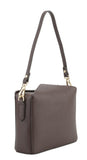 Pourchet Cowhide leather convertible clutch
