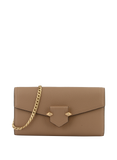 Pourchet Cowhide Leather Convertible Clutch Bag