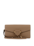 Pourchet Cowhide Leather Convertible Clutch Bag