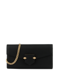Pourchet Cowhide Leather Convertible Clutch Bag