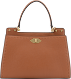 Pourchet Cowhide leather nano satchel bag