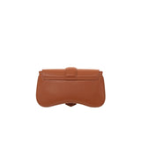 Just Cavalli Women's Cognac Leather Bag with Serpent Hardware