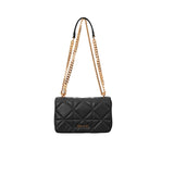 Just Cavalli Women's Black Quilted Chain Shoulder Bag