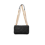 Just Cavalli Women's Black Quilted Chain Shoulder Bag