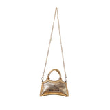 Just Cavalli Women's Mini Metallic Top-Handle Bag