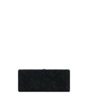 JW PEI Women's  Zaria Black Woven Clutch Bag
