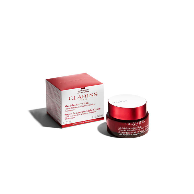 Clarins Super Restorative Night Cream - All Skin Types - 50ml | Beauty | Beauty Selfcare | Beauty Selfcare Skincare | Selfcare Clarins Super Restorative Night Cream - All Skin Types - 50ml | Beauty | Beauty Selfcare | Beauty Selfcare Skincare | Selfcare
