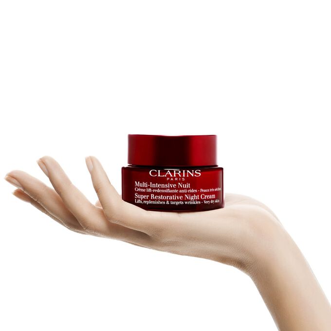 Clarins Super Restorative Night Wear Very Dry Skin Cream RET 50ml | Beauty | Beauty Selfcare | Beauty Selfcare Skincare | Selfcare Clarins Super Restorative Night Wear Very Dry Skin Cream RET 50ml | Beauty | Beauty Selfcare | Beauty Selfcare Skincare | Selfcare