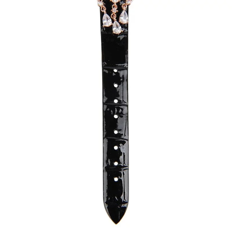 Crisathena Paris Chandelier Ladies MOP Dial Rose Gold Case Black Leather Strap Watch | Fashion Watches | GCC | Watch | Watches | Women | Womens | Womens Watches Crisathena Paris Chandelier Ladies MOP Dial Rose Gold Case Black Leather Strap Watch | Fashion Watches | GCC | Watch | Watches | Women | Womens | Womens Watches
