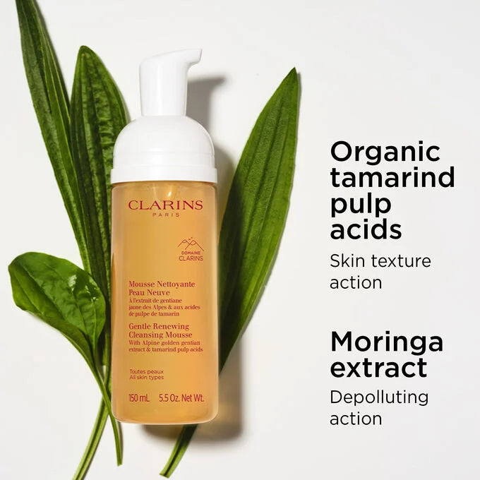 Clarins Gentle Renewing Cleansing Mousse 150ml | Beauty | Beauty Selfcare | Beauty Selfcare Skincare | Cleanser | Facial Cleanser | Selfcare Clarins Gentle Renewing Cleansing Mousse 150ml | Beauty | Beauty Selfcare | Beauty Selfcare Skincare | Cleanser | Facial Cleanser | Selfcare