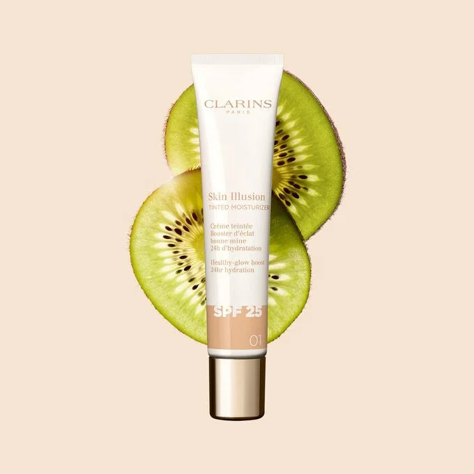 Clarins Skin Illusion Tinted Moisturiser 01 SPF25 | Beauty | Beauty Selfcare | Beauty Selfcare Skincare | Selfcare Clarins Skin Illusion Tinted Moisturiser 01 SPF25 | Beauty | Beauty Selfcare | Beauty Selfcare Skincare | Selfcare