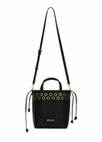 Just Cavalli Women's Mini Pebbled Leather Bucket Bag