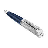 Guy Laroche Andrea Gents Stainless Steel Navy Blue Pen