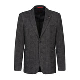 Bugatti Men's Dark Grey Blazer Single-breasted