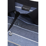 Bugatti Men's Blue Grey Polo Shirt