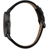 Just Cavalli Men's Black Leather Watches