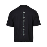 Abjad Twenty Eight ANAQA Men's Minimal Logo Oversized T-Shirt