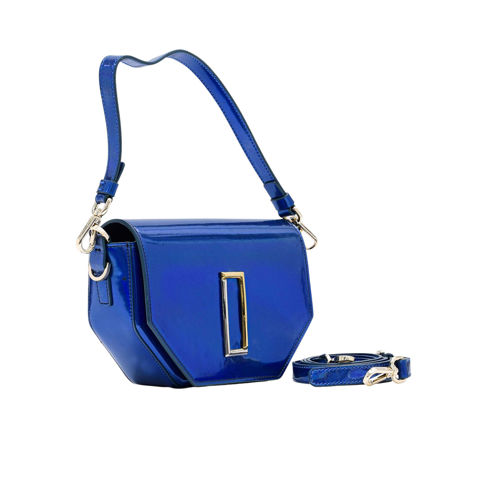 Abseel Women's Laminated Blue Royal Squared Shoulder Bag | Bag | Bags | departure-to-desk | GCC | Shoulder Bag | Spring Festival | Women | Women All Bags | Womens Abseel Women's Laminated Blue Royal Squared Shoulder Bag | Bag | Bags | departure-to-desk | GCC | Shoulder Bag | Spring Festival | Women | Women All Bags | Womens
