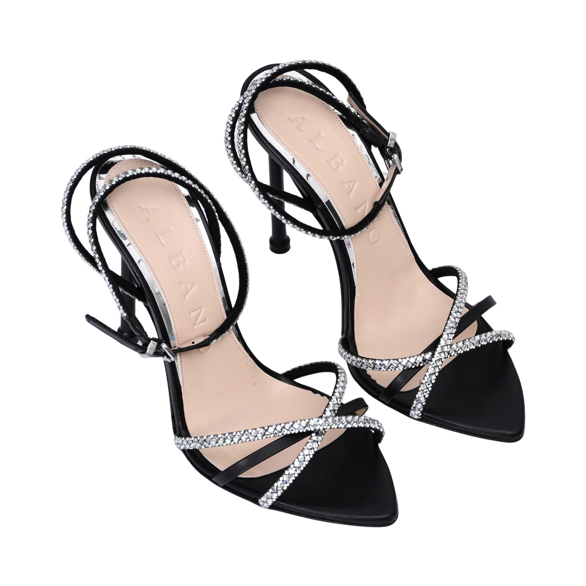 Albano Women's Patent Leather Crystal-Toe Heeled Sandal | departure-to-desk | new-season-2025 | Sandal | Sandals | Slides & Sandals | Women | women all shoes | Women All Shoes Sandals | Womens Albano Women's Patent Leather Crystal-Toe Heeled Sandal | departure-to-desk | new-season-2025 | Sandal | Sandals | Slides & Sandals | Women | women all shoes | Women All Shoes Sandals | Womens