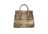 Kyra Adriana Women's Luxury Python-Print Handbag