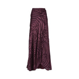 Alberta Ferretti Women's Bordeaux Skirt