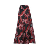 Alberta Ferretti Women's Fantasia Rosso Skirt