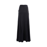 Alberta Ferretti Women's Black Long Skirt