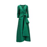 Alberta Ferretti Women's Green Long Dress