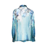 Alberta Ferretti Women's Fantasy print Blue Blouse