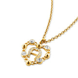 Aigner Women's Gold-Plated Stainless Steel Layered Horseshoe Necklace (AGJ.231057.GNL)