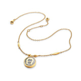 Aigner Ladies Gold Plated Necklace