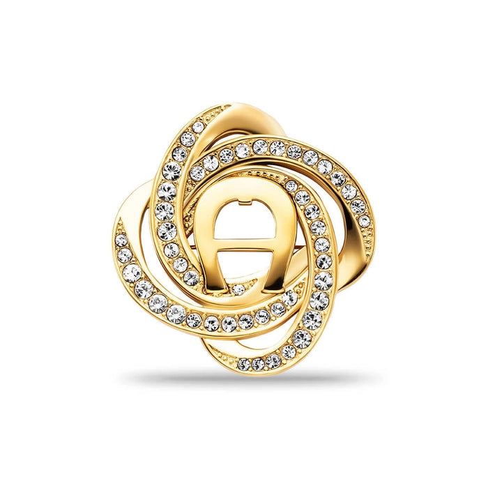 Aigner Ladies Gold Tone brooch | Brooch | Fashion Jewellery | GCC | Women | Womens Aigner Ladies Gold Tone brooch | Brooch | Fashion Jewellery | GCC | Women | Womens