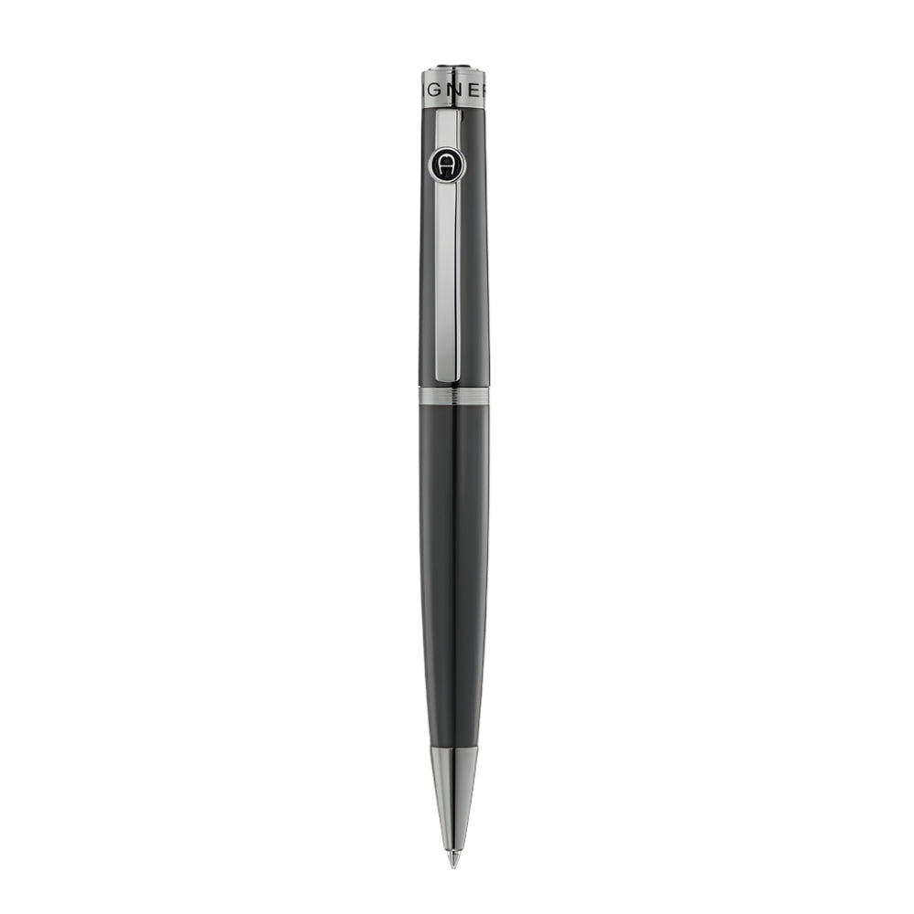 Aigner Gents Ballpoint Pen in Black and Gun Silver | All Accessories | Men | Mens | Pen Aigner Gents Ballpoint Pen in Black and Gun Silver | All Accessories | Men | Mens | Pen