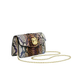 Biagini Women's Hollywood Python Shoulder Bag